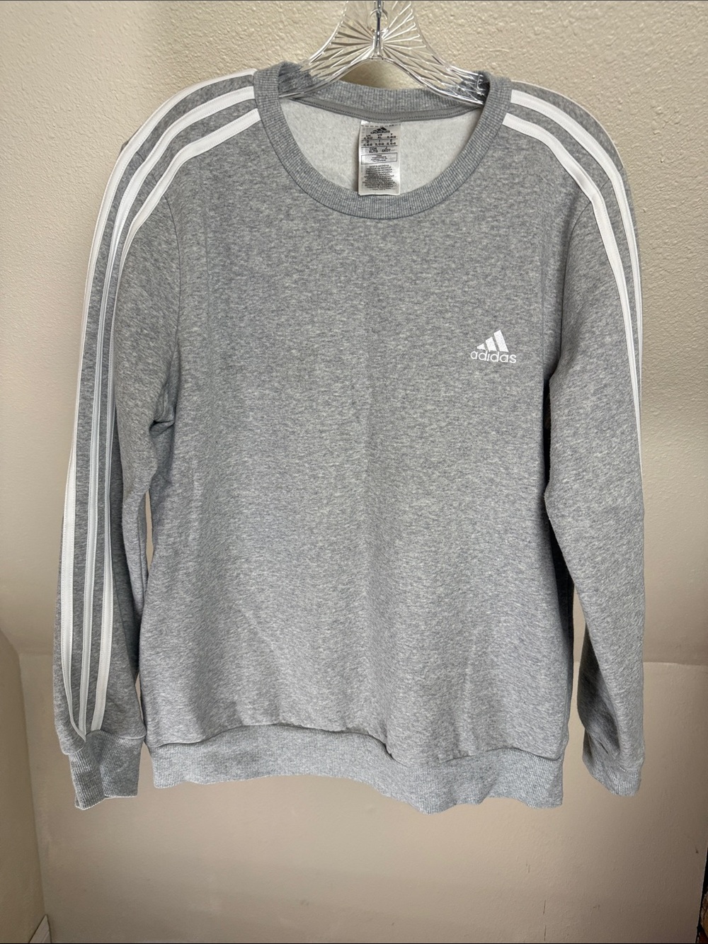 ADIDAS Women's Essentials 3-Stripe SweatShirt Size XL